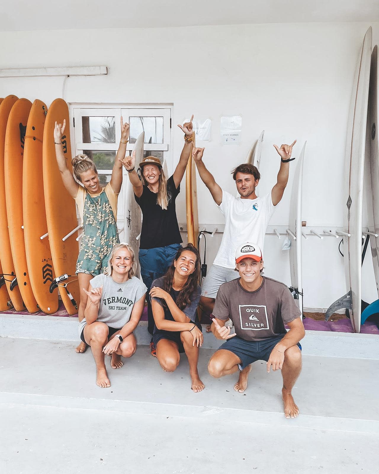 Crew at the Lapoint camp sri lanka