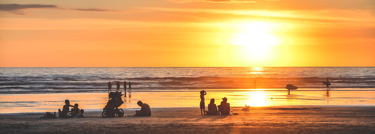 Sunset in Costa Rica