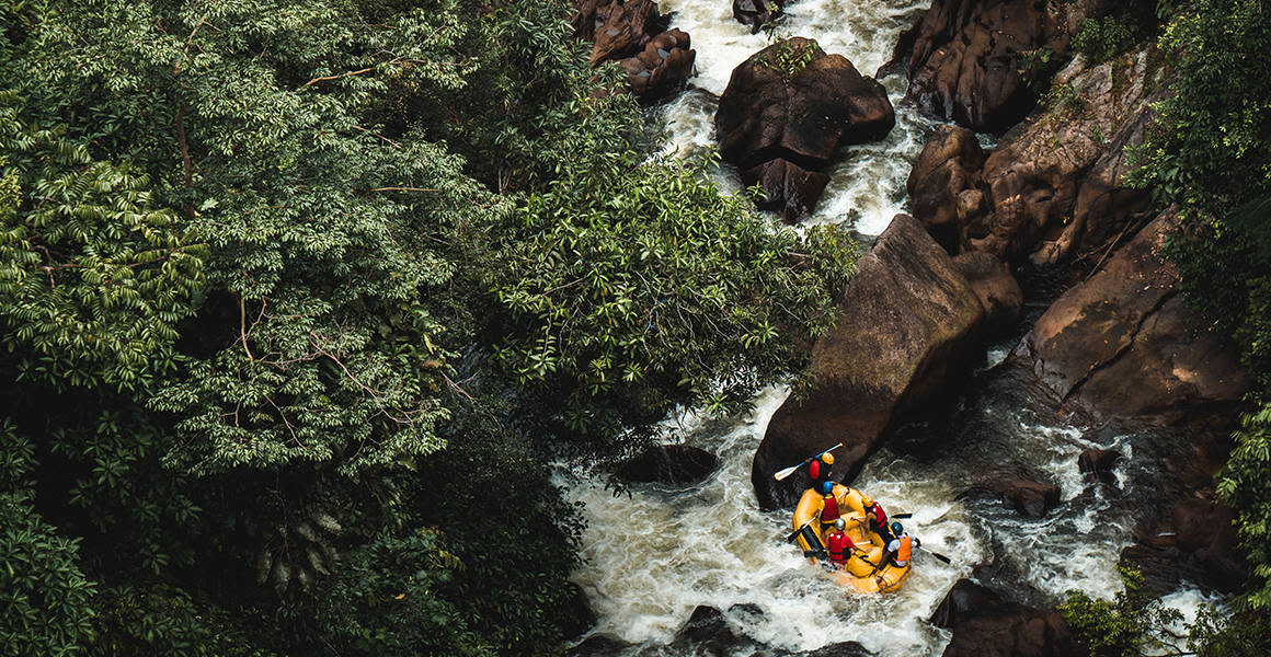 unsplash costa rica rafting