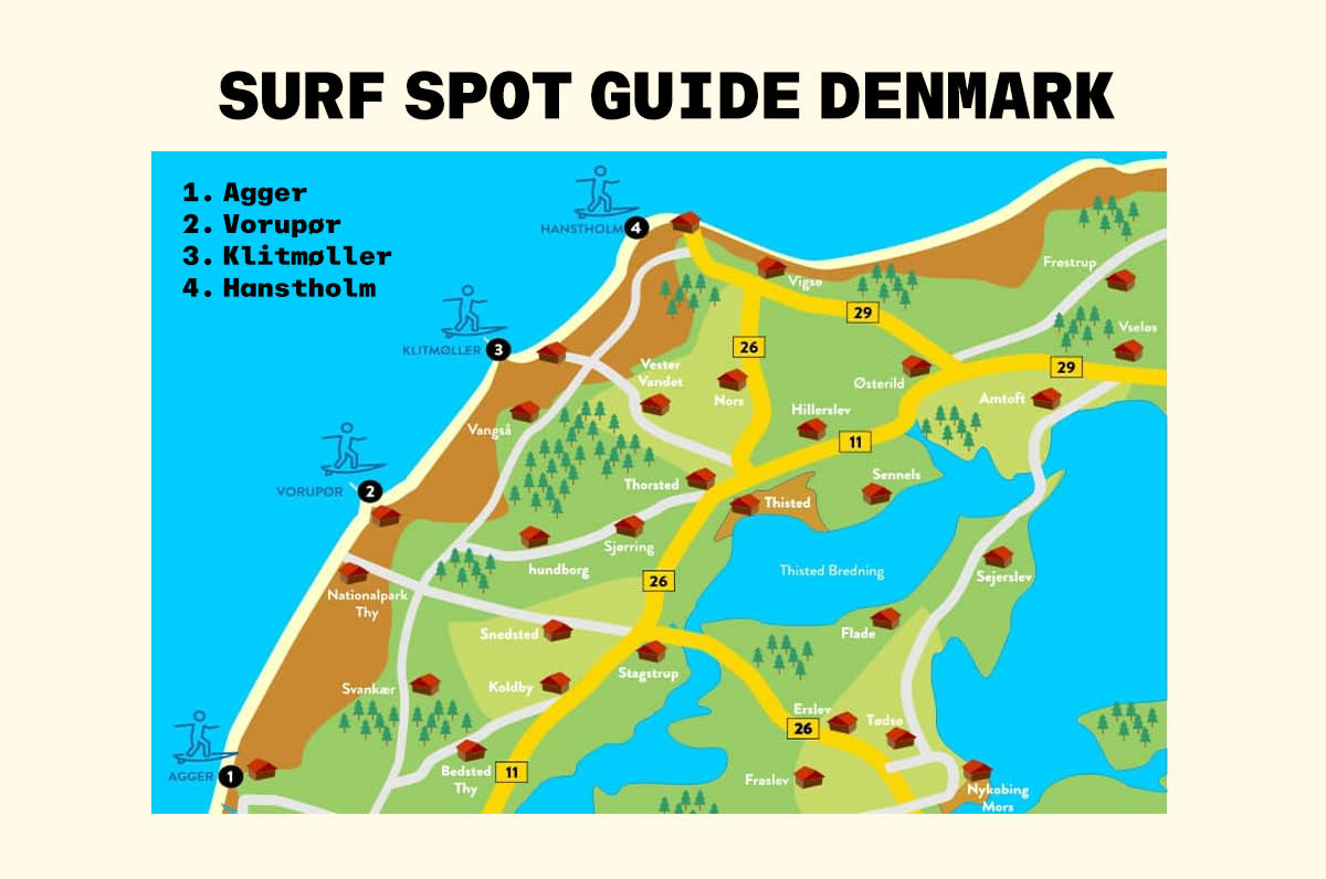 surf spot guide denmark lapoint