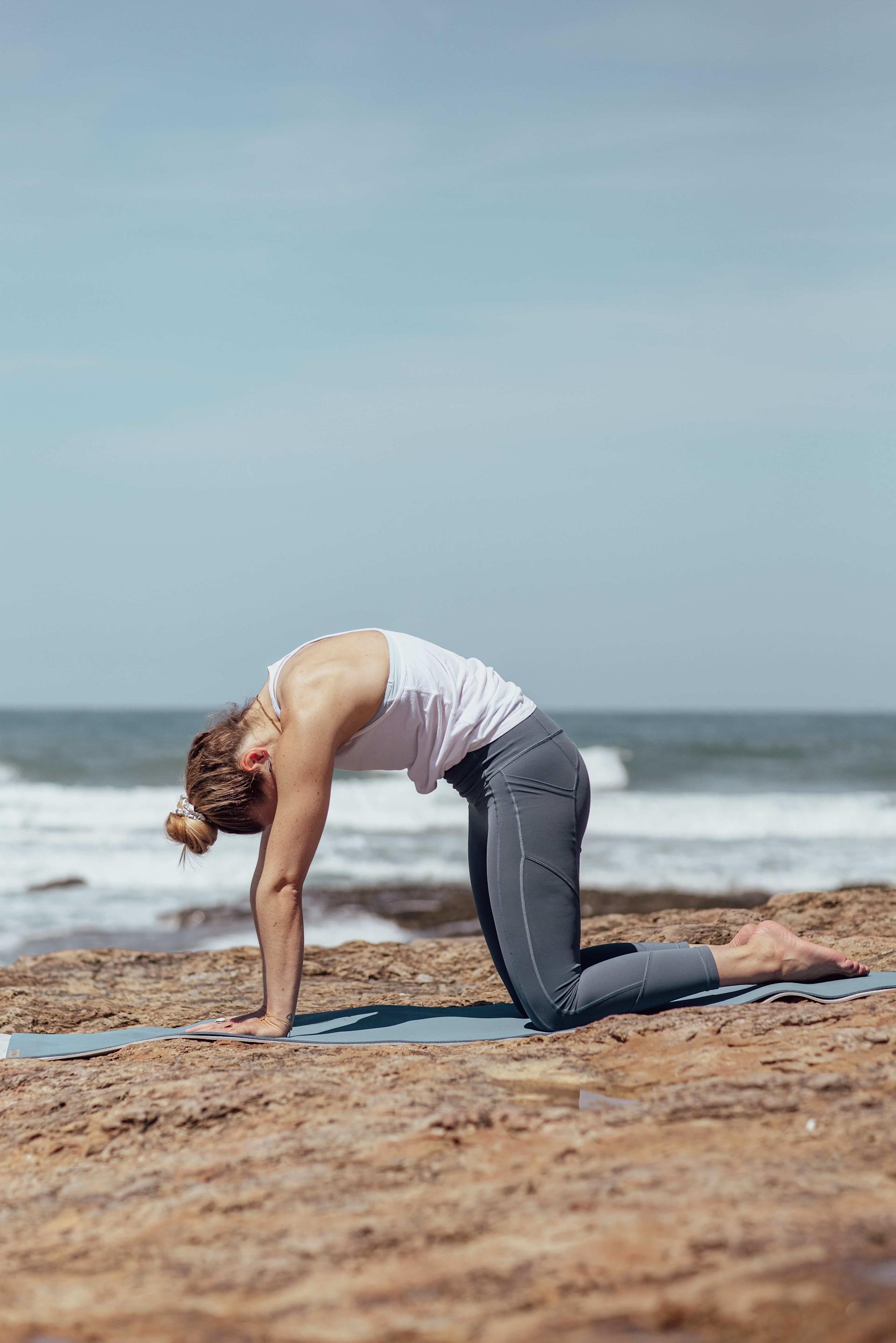 Cat Cow Pose Yoga Ericeira