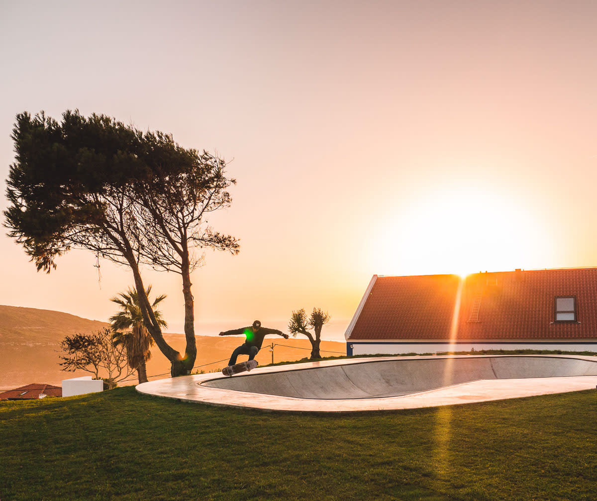 The skate bowl is always buzzing with life. Whether you're just getting into the sport, looking to stick a new trick or just want to hang out, the bowl is oozing of good energy and playful vibes.