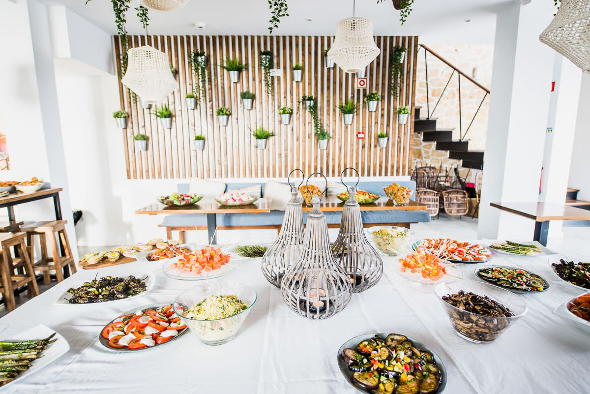 Food at Lapoint Surf camp Ericeira Portugal