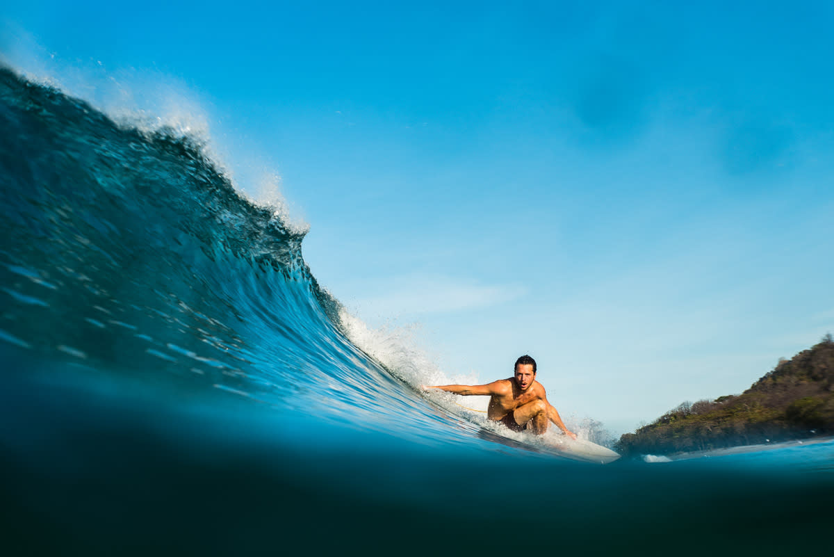 Surfer in Costa Rica