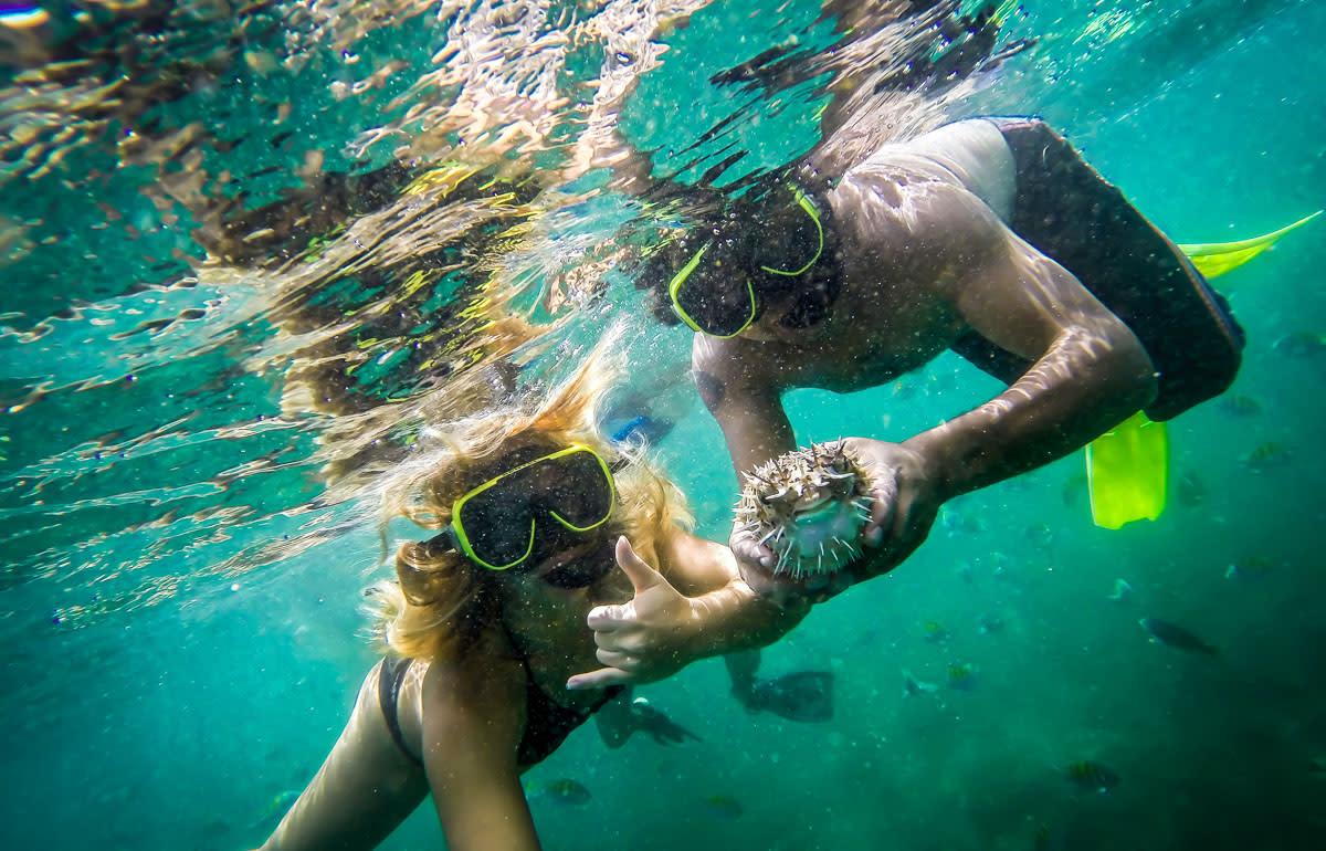 Snorkeling in Costa Rica