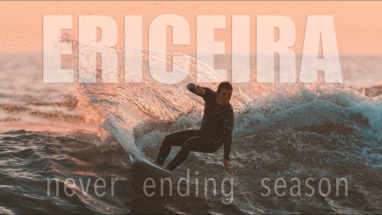 Surfing in Ericeira video