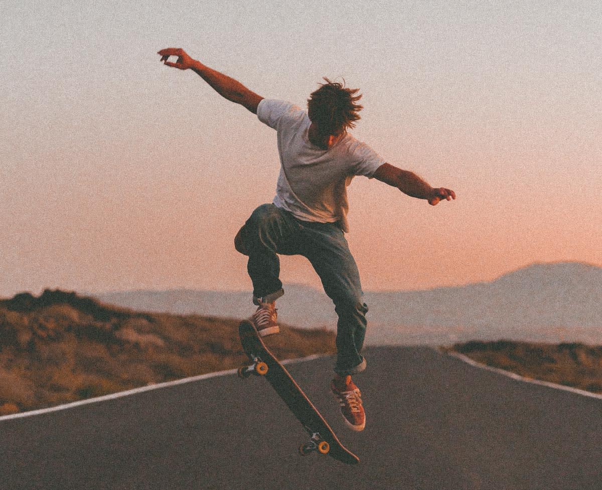 Skater in Fuerteventura