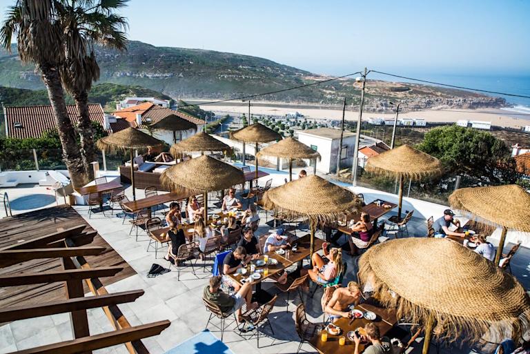 Ericeira camp terrace overview