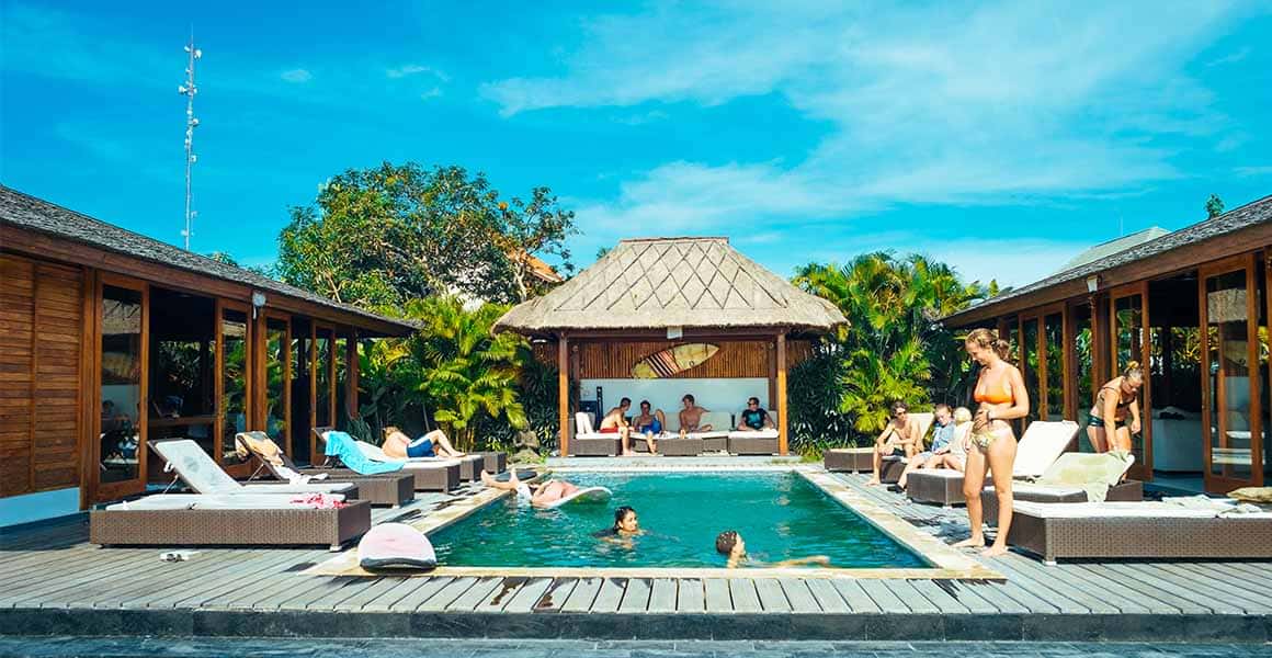 pool at lapoint bali camp