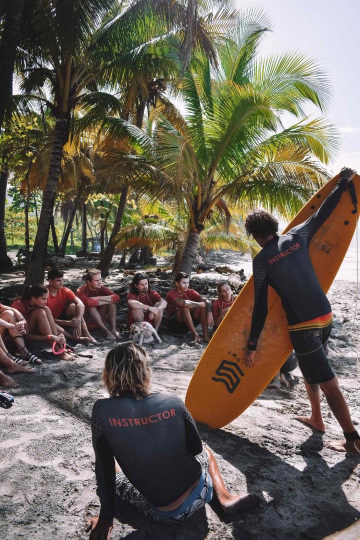 Surf lessons Costa Rica