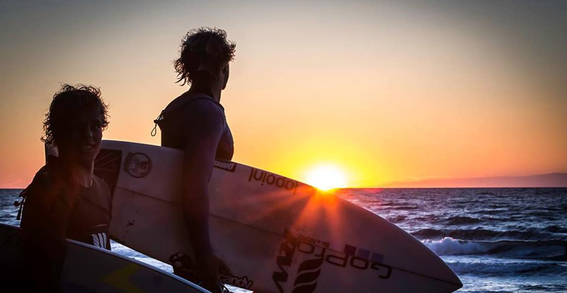 brothers sunset surfboard