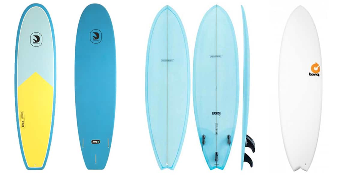 surfboards