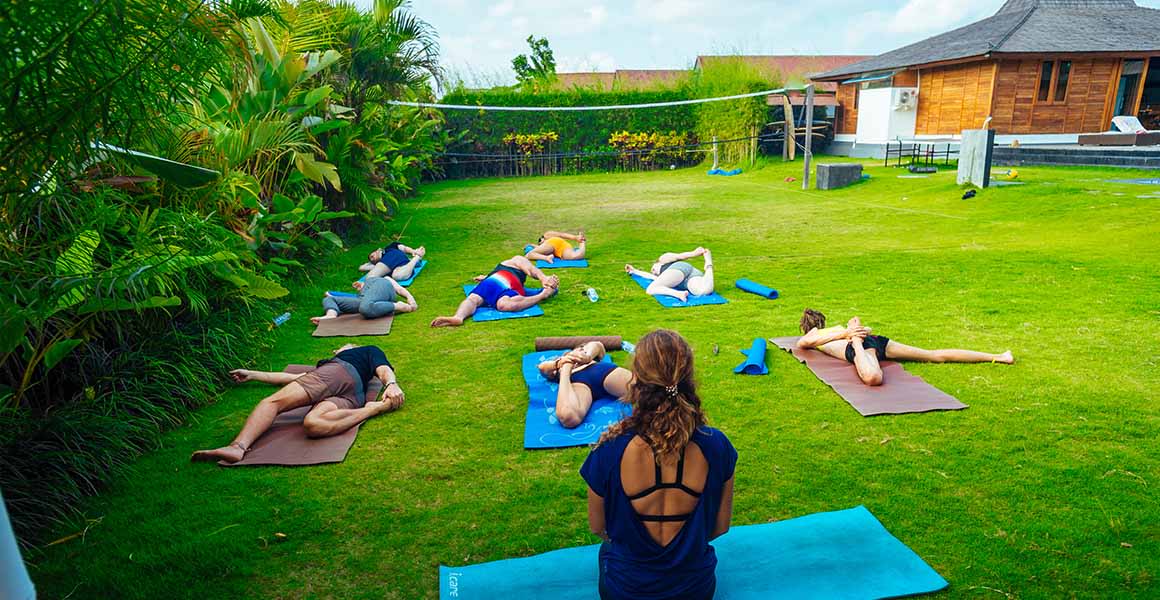 yoga at lapointcamps bali