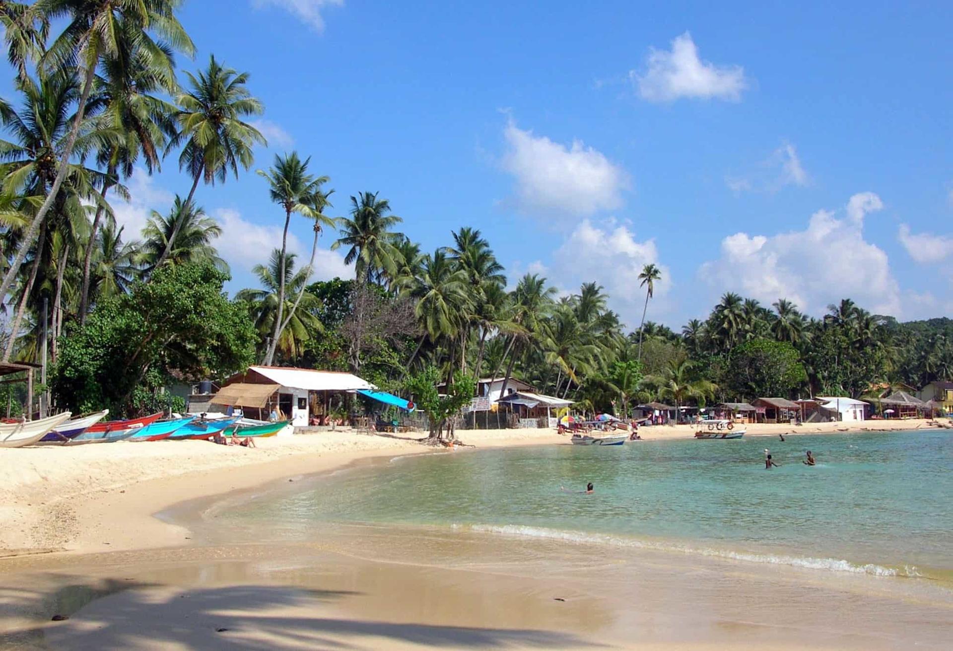 Unuwatuna beach sri lanka
