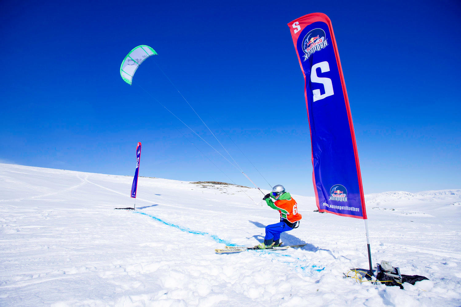 Snowkiting Thomas