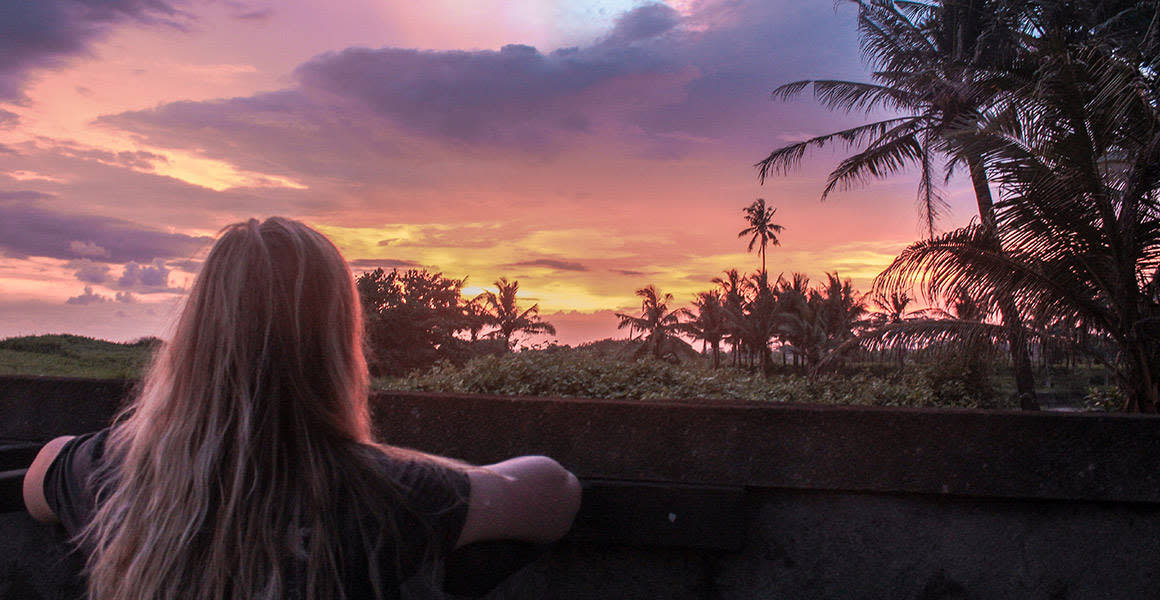 sunset bali