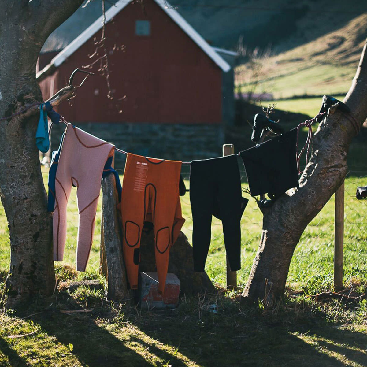 Wetsuits-hoddevik-norway-lapoint-surf-camp