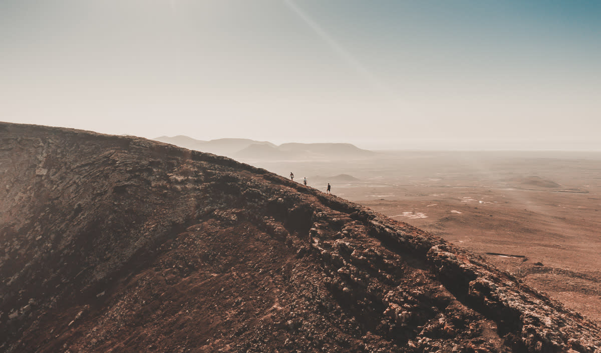 Volcano hike in Fuerteventura