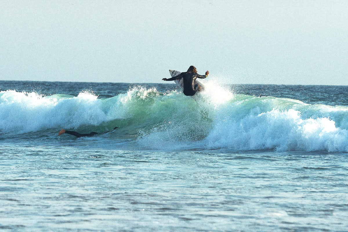 surfer on wave