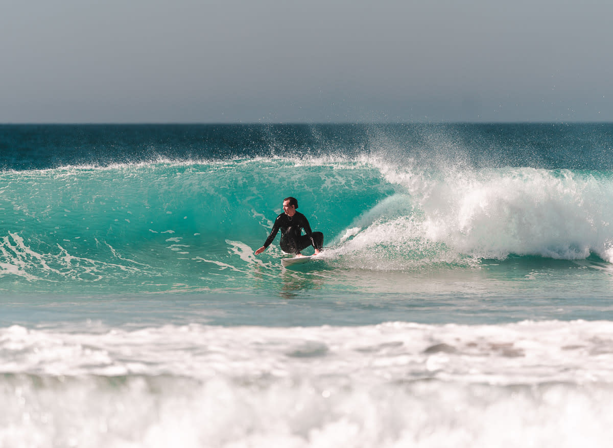 Level 3 surfer in Fuerteventura